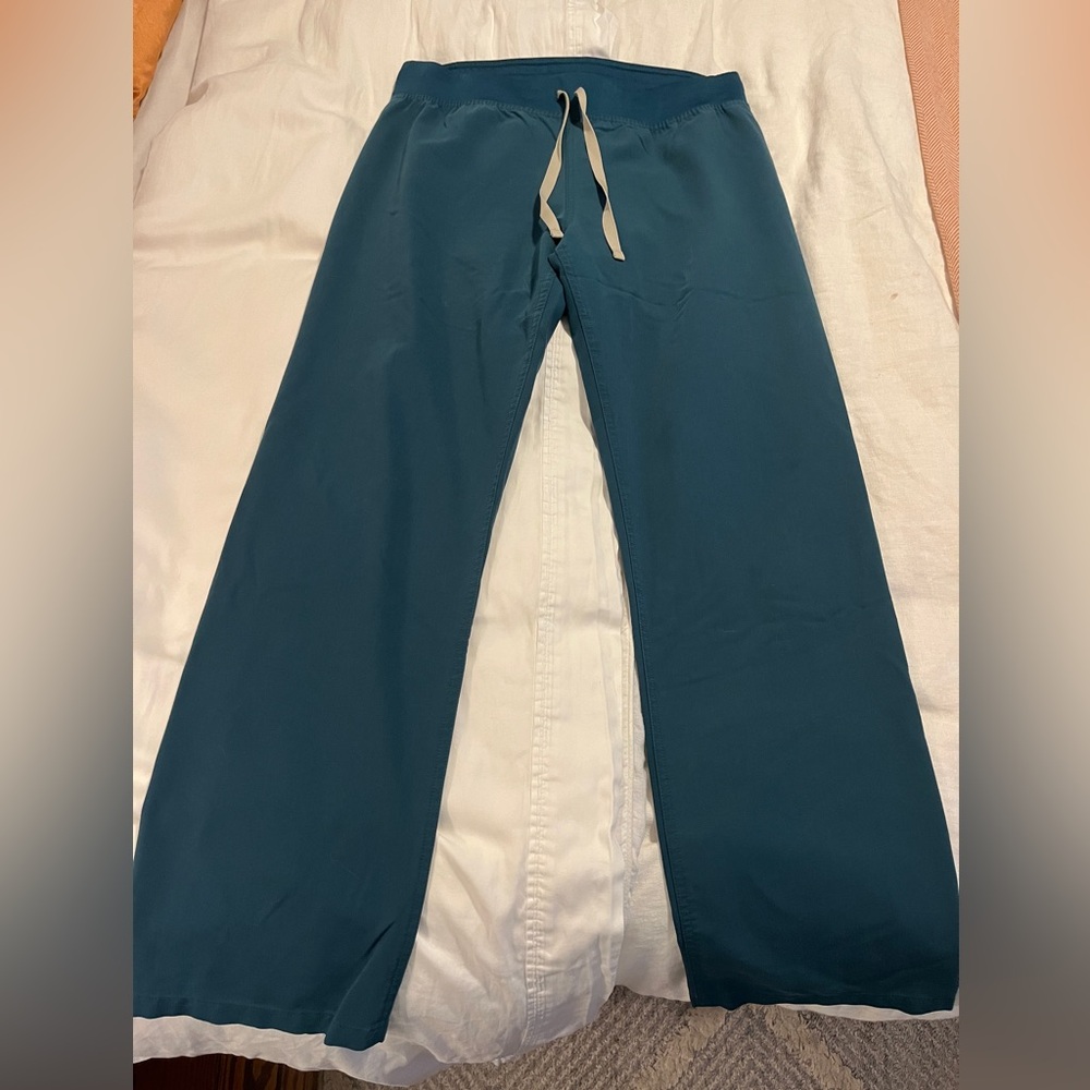 Figs carribean blue Livingston pant